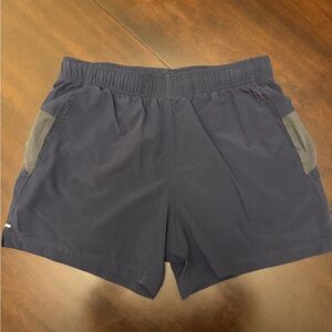 RBX Dark Blue Men's Athletic Shorts